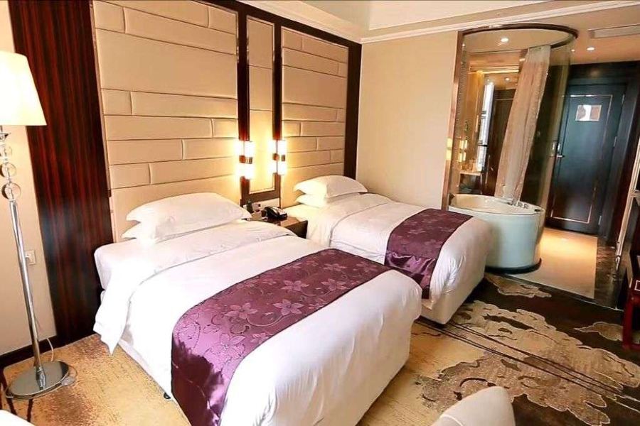 Xingzhou International Hotel Hanzhong Dış mekan fotoğraf